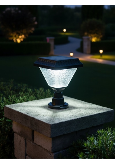 Kendal Kba776 Set Üstü Solar 30w Armatür Rgb Kumandalı Su Geçirmez 3 Renk Modu