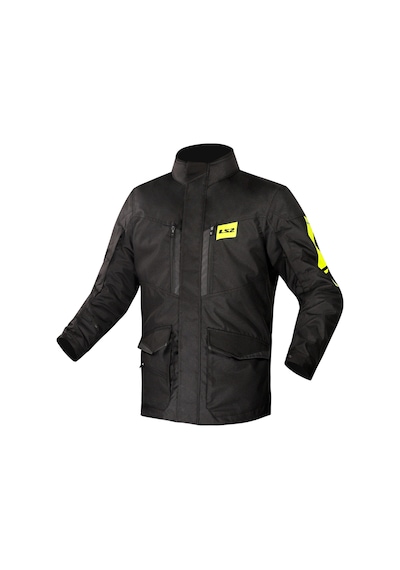 Ls2 Metropolis Evo Motosiklet Montu Siyah - Neon Sarı