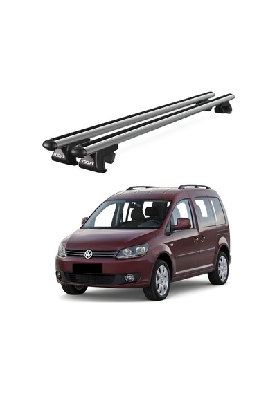 Venüs Volkswagen Caddy 2004-2015 Uyumlu Gri Ara Atkı Port Bagaj Tavan Barı
