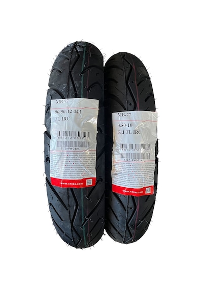 İrc 90/90-12 3.50-10 Mb-77 Ön Arka Lastik Takımı