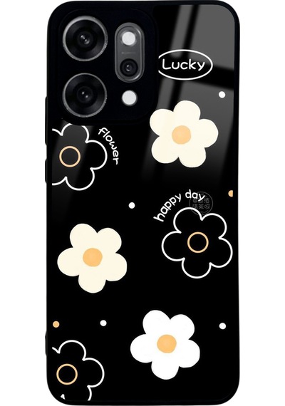 Oppo Reno 14 Pro Lucky Happy Day Tasarımlı Glossy Telefon Kılıfı Çok Renkli