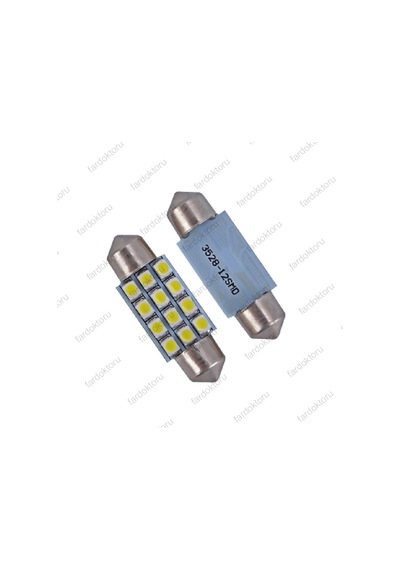 Fardoktoru Vw Bora Led Plaka Aydınlatma Ampulü 39Mm Sofit