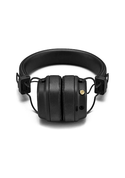 Yeni Nesil Şık Tasarım Extra Bass Kablosuz Kulak Üstü Bluetooth Kulaklık Işıklı Mikrofonlu Siyah - 603506380