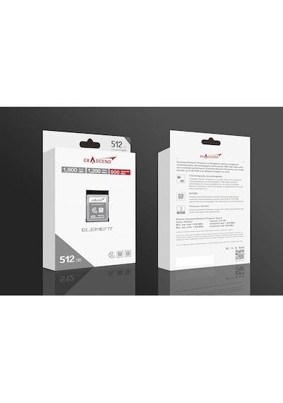 Exascend Element 512gb Cfexpress Type-b Hafıza Kartı