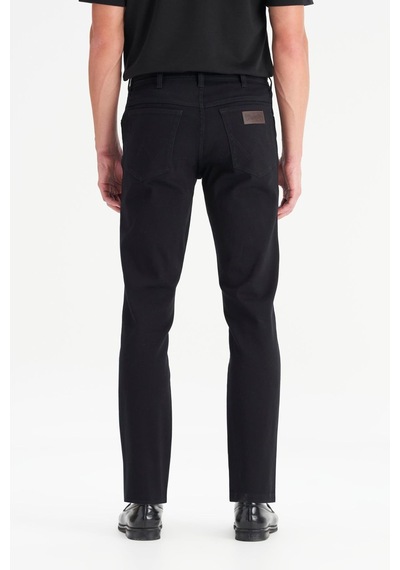 Wrangler Texas Slim Denim Pantolon Black Black