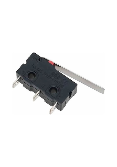 Devremarkt Kw11-3z-c Micro Switch Anahtar 28mm Kol 5a 250v Kollu No Nc Spdt Sınırlayıcı Momentary Buton