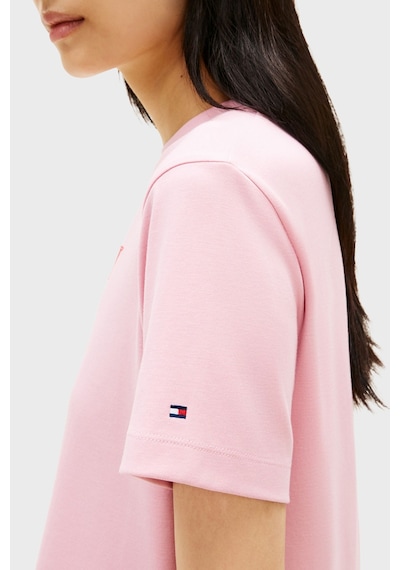Tommy Hilfiger Bayan T Shirt Ww0ww48707 Tpg Açık Pembe Açık Pembe