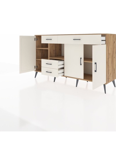 Hyperion Konsol 4 Raflı 4 Çekmeceli 3 Kapaklı 176x44x99 Çam-aytaşı Atlas Çam/aytası - Atlas Çam Hyperion Konsol 4 Raflı 4 Çekmeceli 3 Kapaklı 176x44x99 Çam-aytaşı Atlas Çam/aytası - Atlas Çam