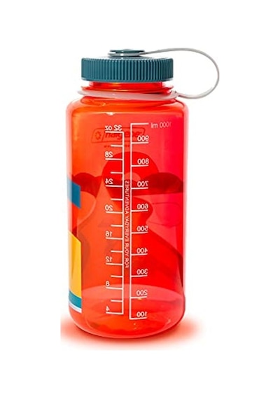 Retro Tasarımlı 1 Litre Geniş Ağızlı Şişe 0
