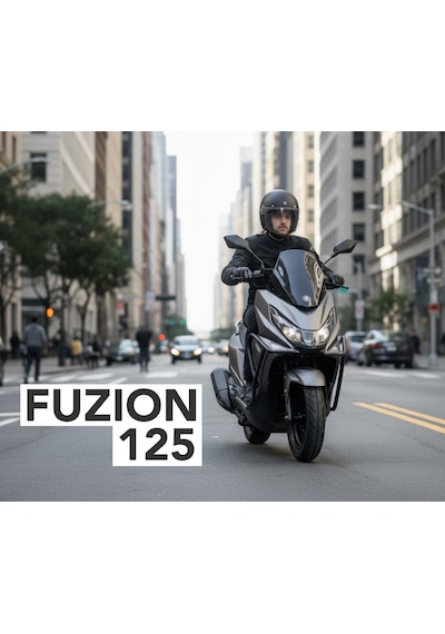 Mondial 125 Fuzion Motosiklet Gri