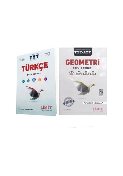 Limit Yayınları Tyt Türkçe Ve Geometri Soru Bankası 2 Kitap Set