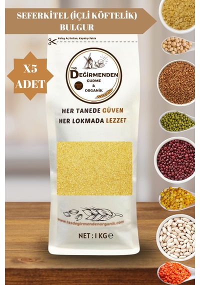 Seferkitel (içli Köftelik) Bulgur - 5 Kilo