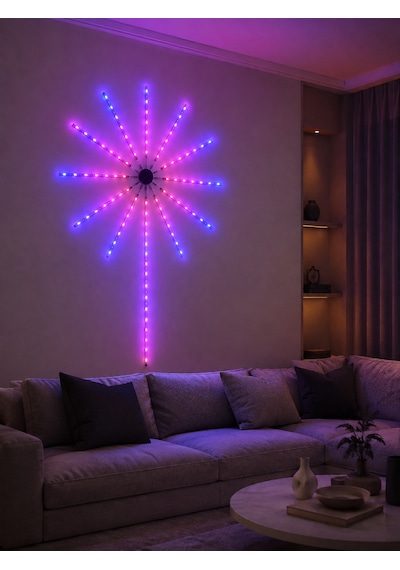 Rgb Led Duvar Aydınlatması Telefon Kontrollü Dekoratif Ortam Işığı 1