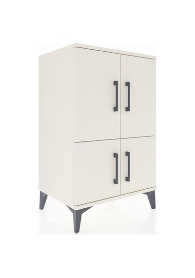 Hyperion Komodin 3 Raflı 4 Kapaklı 60x44x96 Aytaşı-aytaşı Aytaşı