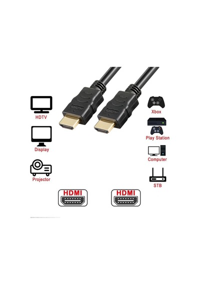 Hdmı kablo 1080p hdmi kablo full hd kablo 20 metre