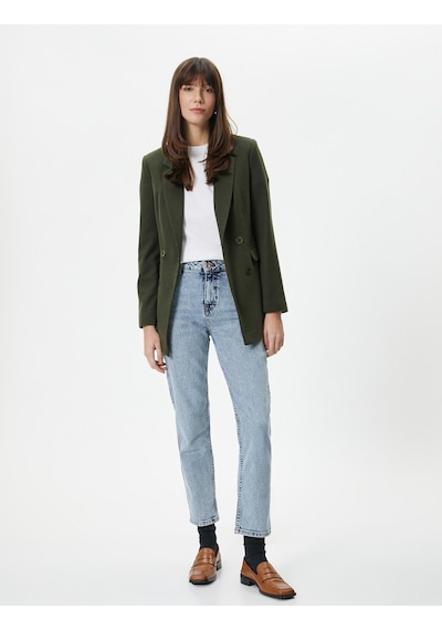 Koton Yüksek Bel Kot Pantolon Dar Düz Paça Esnek - Eve Slim Jean Açık İndigo 4wal40312md 4WAL40312MDLGT Açık İndigo Koton Yüksek Bel Kot Pantolon Dar Düz Paça Esnek - Eve Slim Jean Açık İndigo 4wal40312md 4WAL40312MDLGT Açık İndigo