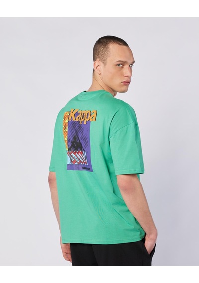 Kappa Forit Tee Erkek Yeşil Comfort Tişört
