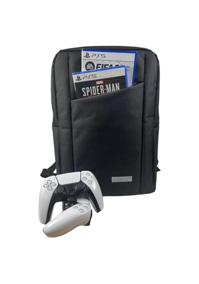 Ps5 Çanta Koyu Gri - Antrasit Premium Sırt Çantası
