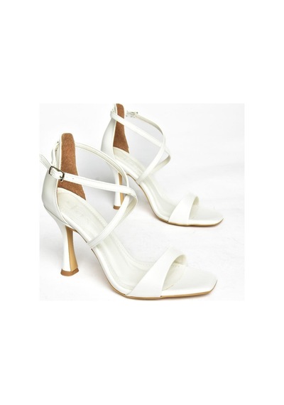 Fox Shoes S569815409 Beyaz Kadın Ayakkabı Beyaz
