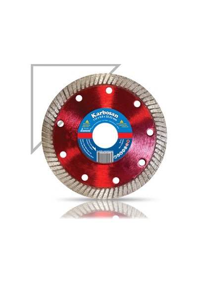 Karbosan Süper Turbo Elmas Kesici İnce 115 Mm