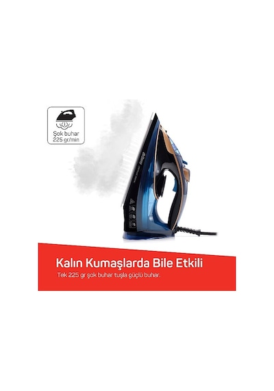 Arzum AR6052 Steamlux 3000 W  Seramik Taban Buharlı Ütü
