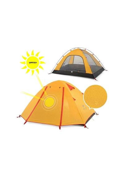 Naturehike P-serisi 2 Kişilik Kamp Çadırı Çok Renkli