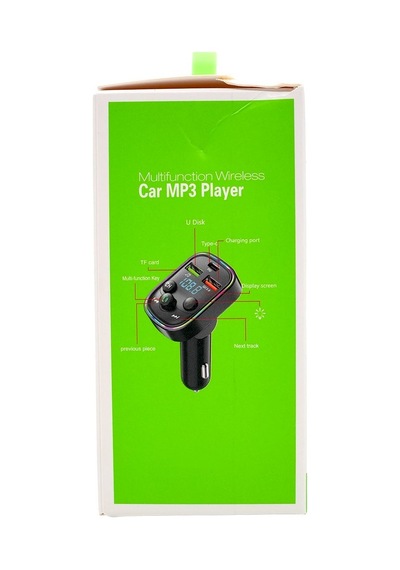 Hızlı Şarj Ve Bluetooth Destekli Çok Fonksiyonlu Araç Şarj Ve Fm Verici