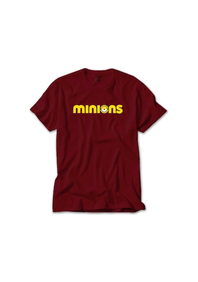 Minions Logo Lacivert Tişört