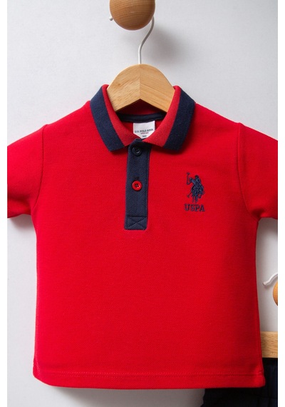 U.S. Polo Assn. Erkek Bebek Kırmızı Takım Usb2339-c-v3 Kırmızı