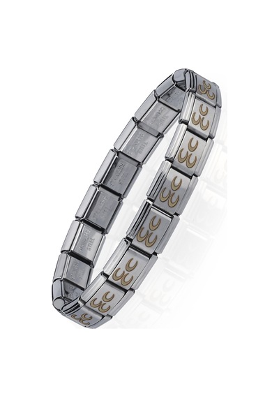Osmanlı Üç Hilal Bayrağı İtalyan Charm Unisex Çelik Bileklik Scb58 Beyaz 70305626