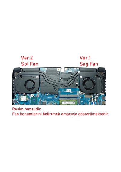 Acer Aspire An515-56 İle  Fan V2 Sol Fan
