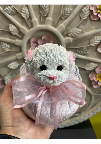 Köpekli Kapı Stoperi Pembe