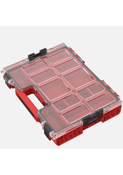 Qbrick System Pro Organizer 200 Red Ultra Hd 6 L Organizer, 8 Kovalı, Kırmızı