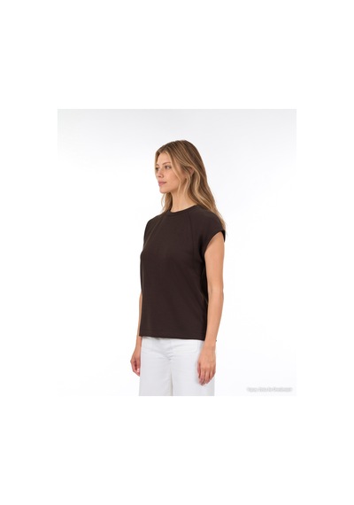 Yargıcı Regular Bisiklet Yaka Kısa Kol T-shirt 26kkts9022x 208 Kahverengi
