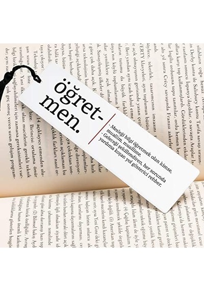 Kelime Anlamlı Kitap Ayracı