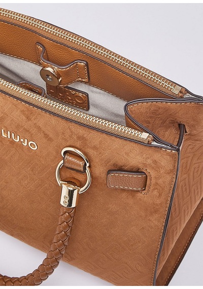 Liu.jo Aa6069t384a Boston Kadın El Çantası Kahverengi
