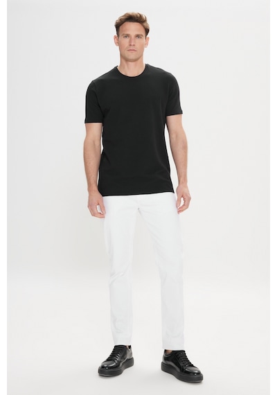 Ac&Co / Altınyıldız Classics Erkek Sıyah Slim Fit Bisiklet Yaka Kısa Kollu Yumuşak Tuşeli Basic Tişört SIYAH Ac&Co / Altınyıldız Classics Erkek Sıyah Slim Fit Bisiklet Yaka Kısa Kollu Yumuşak Tuşeli Basic Tişört SIYAH
