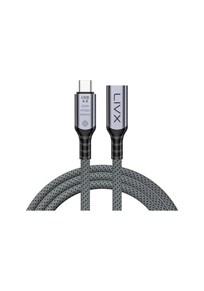 Type C To Type C Usb4.0 240w 40gbps 8k60hz Uzatma Kablosu 1 Metre Lcu