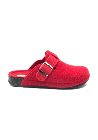 Bento K-9548 Ev Terliği Ortapedik Kadın Terlik Kırmızı