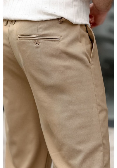 Madmext Camel Basic Erkek Pantolon E6576