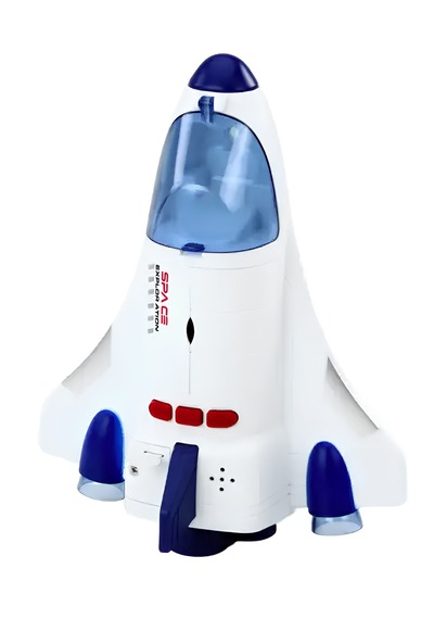Oyuncak Uzay Gemisi Ve Figür Kozmonot - Oyuncak Astronot Figürü Ve Uzay Roketi 01