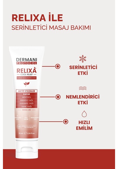 Dermani Relixa Masaj Jeli 75 Ml