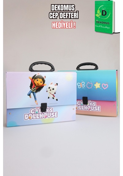 X Dekomus Lisanslı Gabby S Dollhouse Saplı Çanta Tek Adet "dekomus Cep Defteri Hediyeli" Altın