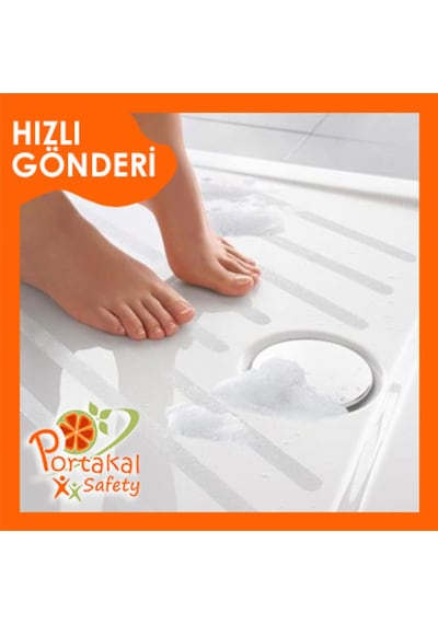 Portakal Safety - Banyo Zemin Kaydırmaz Bant - Pembe