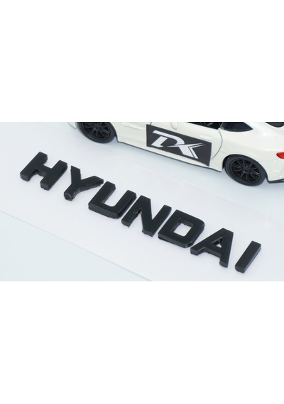 Dk Tuning Hyundai Bagaj 3m 3d Siyah Abs Yazı Logo