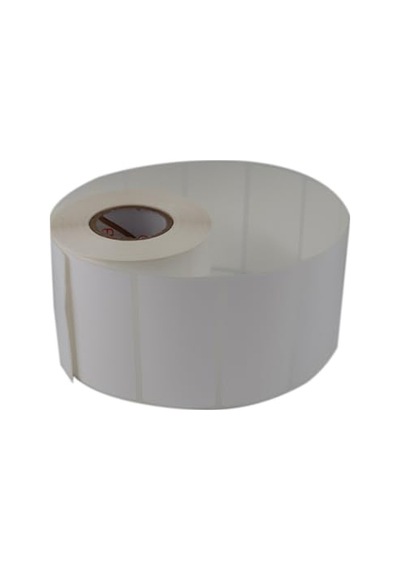 Pp Opak 80mm X 40mm Ruloda 1000 Adet 40mm Kuka Çapında Yırtılmaya Dayanıklı Etiket 1