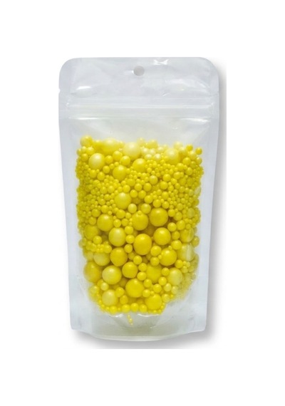 Draje Boncuk 2-4-8mm Sarı 80gr