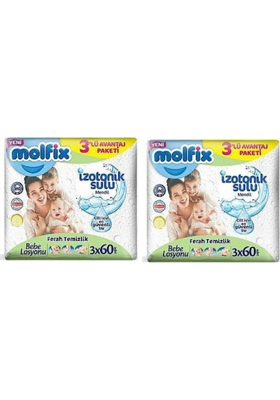 Molfix Molfıx Islak Mendil 2 Adet 3X60