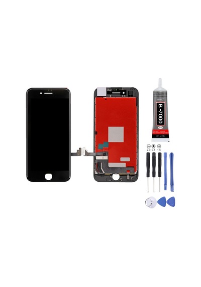 Apple Uyumlu iPhone 7 Lcd Ekran A Kalite Siyah