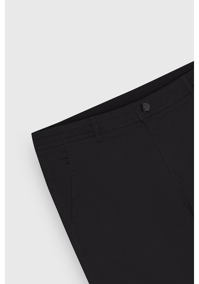 Ac&Co / Altınyıldız Classics Slim Fit Dar Kesim Pamuklu Esnek Chino Erkek Pantolon - Siyah